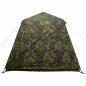 Preview: Angelzelt mit Schnellverschluss 4-Personen Helles Camouflage