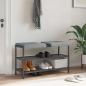 Preview: ARDEBO.de - Bankkissen 2 stk. Stoff Hellgrau Tiefe 35 cm