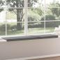 Preview: Bankkissen 4 stk. Stoff Dunkelgrau Tiefe 35 cm