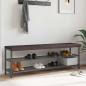Preview: ARDEBO.de - Bankkissen 4 stk. Stoff Dunkelbraun Tiefe 35 cm