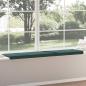 Preview: Bankkissen 4 stk. Stoff Dunkelgrün Tiefe 35 cm