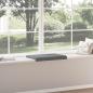 Preview: Bankkissen Stoff Dunkelgrau Tiefe 35 cm