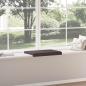 Preview: Bankkissen Stoff Dunkelbraun Tiefe 35 cm