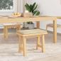 Preview: Bankkissen Stoff Creme Tiefe 35 cm