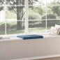 Preview: Bankkissen Stoff Blau Tiefe 35 cm