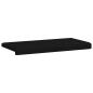 Preview: Bankkissen Stoff Schwarz Tiefe 35 cm