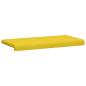 Preview: Bankkissen Stoff Helles Gelb Tiefe 35 cm