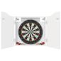 Preview: Dartboard Schrank Wei? 56 x 12 x 63 cm Holzwerkstoff