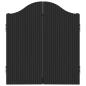 Preview: Dartboard Schrank Schwarz 56 x 12 x 63 cm Holzwerkstoff