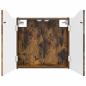 Preview: Dartboard Schrank R?uchereiche 56 x 12 x 63 cm Holzwerkstoff