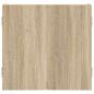 Preview: Dartboard Schrank Sonoma-Eiche 56 x 12 x 53,5 cm Holzwerkstoff