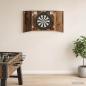 Preview: ARDEBO.de - Dartboard Schrank Altholz 56 x 12 x 53,5 cm Holzwerkstoff