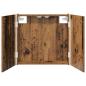 Preview: Dartboard Schrank Altholz 56 x 12 x 53,5 cm Holzwerkstoff