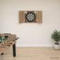 Preview: ARDEBO.de - Dartboard Schrank Artisan-Eiche 56 x 12 x 53,5 cm Holzwerkstoff