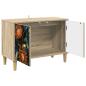 Preview: TV-Schrank LOCHEM 69 x 33 x 50 cm Sonoma Holzwerkstoff