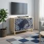 Preview: ARDEBO.de - TV-Schrank DOKKUM 69 x 33 x 50 cm Sonoma Holzwerkstoff