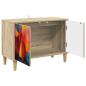 Preview: TV-Schrank HEESCH 69 x 33 x 50 cm Sonoma Holzwerkstoff
