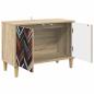 Preview: TV-Schrank OMMEN 69 x 33 x 50 cm Sonoma Holzwerkstoff