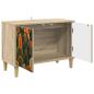 Preview: TV-Schrank ZAANDAM 69 x 33 x 50 cm Sonoma Holzwerkstoff