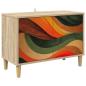 Preview: TV-Schrank BONN 69 x 33 x 50 cm Sonoma Holzwerkstoff
