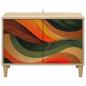 Preview: TV-Schrank BONN 69 x 33 x 50 cm Sonoma Holzwerkstoff