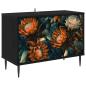 Preview: TV-Schrank LOCHEM 69 x 33 x 50,5 cm Schwarz Eichen-Optik