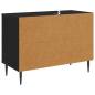 Preview: TV-Schrank GENNEP 69 x 33 x 50,5 cm Schwarz Eichen-Optik