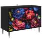 Preview: TV-Schrank KIEL 69 x 33 x 50,5 cm Schwarz Eichen-Optik