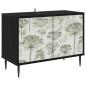 Preview: TV-Schrank GOTHA 69 x 33 x 50,5 cm Schwarz Eichen-Optik