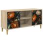Preview: TV-Schrank LOCHEM 102 x 33 x 50 cm Sonoma Holzwerkstoff