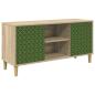 Preview: TV-Schrank GELEEN 102 x 33 x 50 cm Sonoma Holzwerkstoff