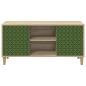 Preview: TV-Schrank GELEEN 102 x 33 x 50 cm Sonoma Holzwerkstoff