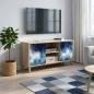 Preview: ARDEBO.de - TV-Schrank RAALTE 102 x 33 x 50 cm Sonoma Holzwerkstoff