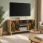 Preview: ARDEBO.de - TV-Schrank ZAANDAM 102 x 33 x 50 cm Sonoma Holzwerkstoff