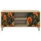 Preview: TV-Schrank ZAANDAM 102 x 33 x 50 cm Sonoma Holzwerkstoff