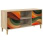 Preview: ARDEBO.de - TV-Schrank BONN 102 x 33 x 50 cm Sonoma Holzwerkstoff