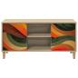 Preview: TV-Schrank BONN 102 x 33 x 50 cm Sonoma Holzwerkstoff