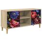 Preview: TV-Schrank KIEL 102 x 33 x 50 cm Sonoma Holzwerkstoff