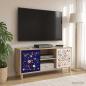 Preview: ARDEBO.de - TV-Schrank MAINZ 102 x 33 x 50 cm Sonoma Holzwerkstoff
