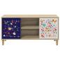 Preview: TV-Schrank MAINZ 102 x 33 x 50 cm Sonoma Holzwerkstoff