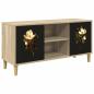 Preview: TV-Schrank BREMEN 102 x 33 x 50 cm Sonoma Holzwerkstoff
