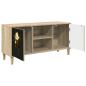 Preview: TV-Schrank BREMEN 102 x 33 x 50 cm Sonoma Holzwerkstoff