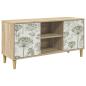 Preview: TV-Schrank GOTHA 102 x 33 x 50 cm Sonoma Holzwerkstoff