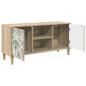 Preview: TV-Schrank GOTHA 102 x 33 x 50 cm Sonoma Holzwerkstoff
