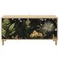 Preview: TV-Schrank RHENEN 102 x 33 x 50 cm Sonoma Holzwerkstoff