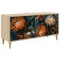 Preview: TV-Schrank LOCHEM 102 x 33 x 50 cm Sonoma Holzwerkstoff