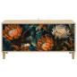 Preview: TV-Schrank LOCHEM 102 x 33 x 50 cm Sonoma Holzwerkstoff