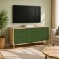 Preview: ARDEBO.de - TV-Schrank GELEEN 102 x 33 x 50 cm Sonoma Holzwerkstoff