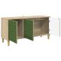 Preview: TV-Schrank GELEEN 102 x 33 x 50 cm Sonoma Holzwerkstoff