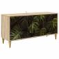Preview: TV-Schrank ELBURG 102 x 33 x 50 cm Sonoma Holzwerkstoff